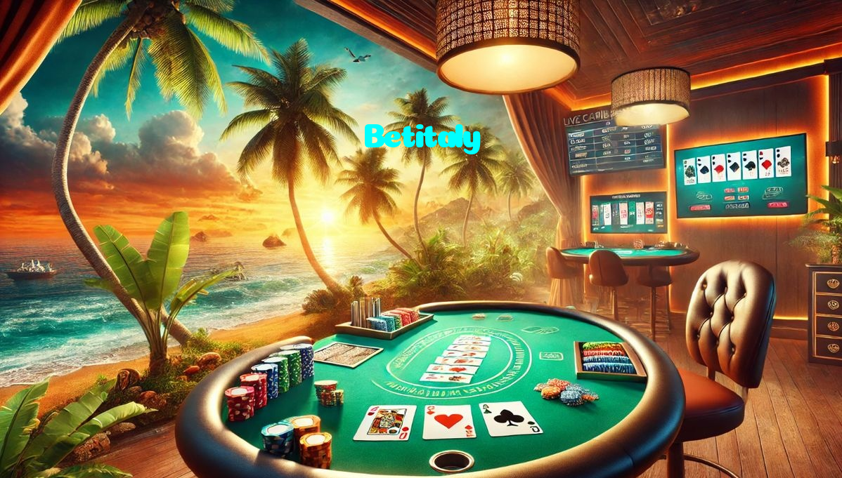 Betitaly casino presented on mobile device in Pakistan with slots and live games